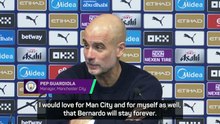 I sleep better when I know Bernardo Silva will play - Guardiola