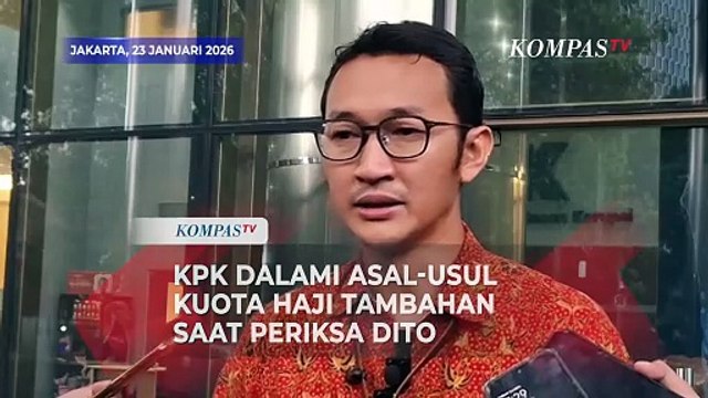 KPK Tanya Eks Menpora Dito Ariotedjo soal Asal-usul Kuota Haji Tambahan