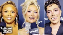 What Trends Did Paris Hilton Invent? Watch Lizzo, James Charles & More Answer at Paris’ ‘Infinite Icon’ Premiere | Billboard News