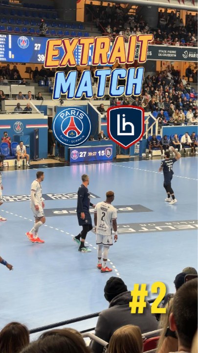 Extrait PSG Vs Limoges ! #2 #Handball #LNH #PSG