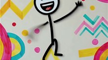 Stickman bailando