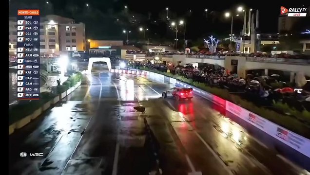 WRC Monte Carlo 2026 SS13 Neuville Double Donuts