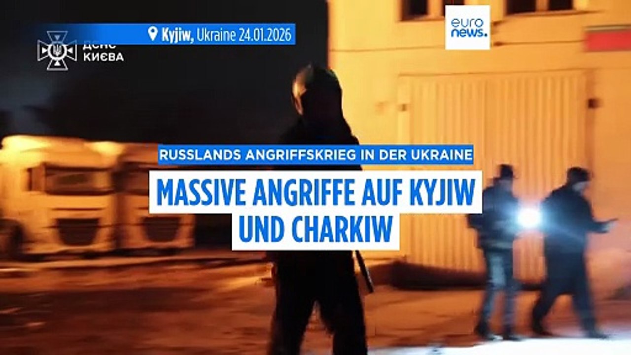 Minus 12 Grad und kein Strom: Russische Angriffe treffen Wohnhäuser und Energieinfrastruktur