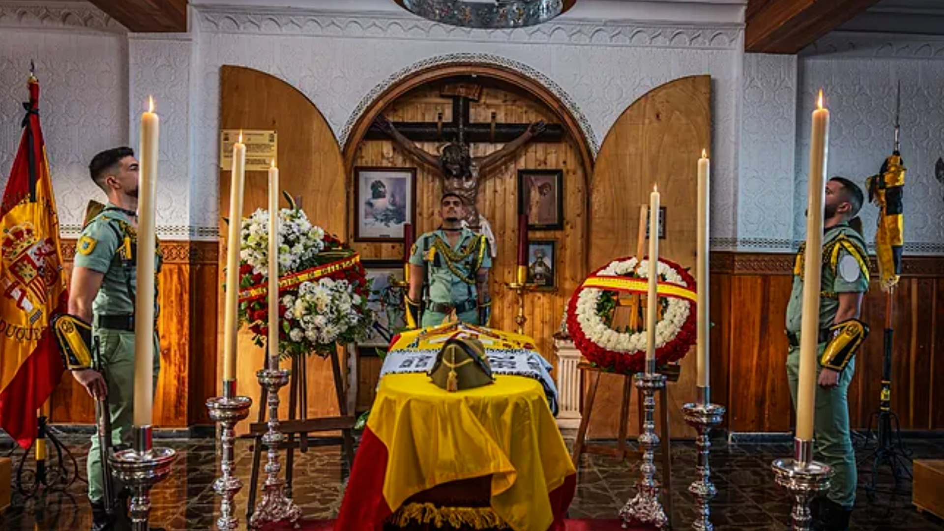Homenaje en Ceuta al capitán legionario fallecido en el accidente de tren
