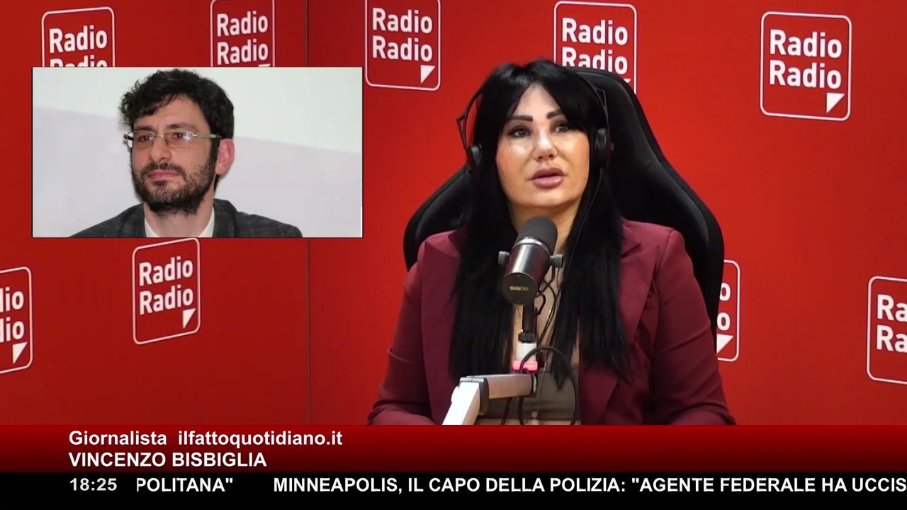 Debora Alberici & Vincenzo Bisbiglia (Giornalista Il Fatto Quotidiano) - Sabato 24 Gennaio 2026