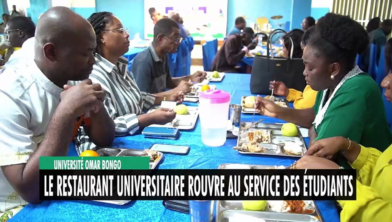 [#Reportage] Université Omar Bongo : le restaurant universitaire rouvre au service des étudiants