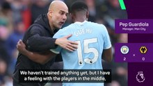 Guardiola delighted with Guehi in Man City win