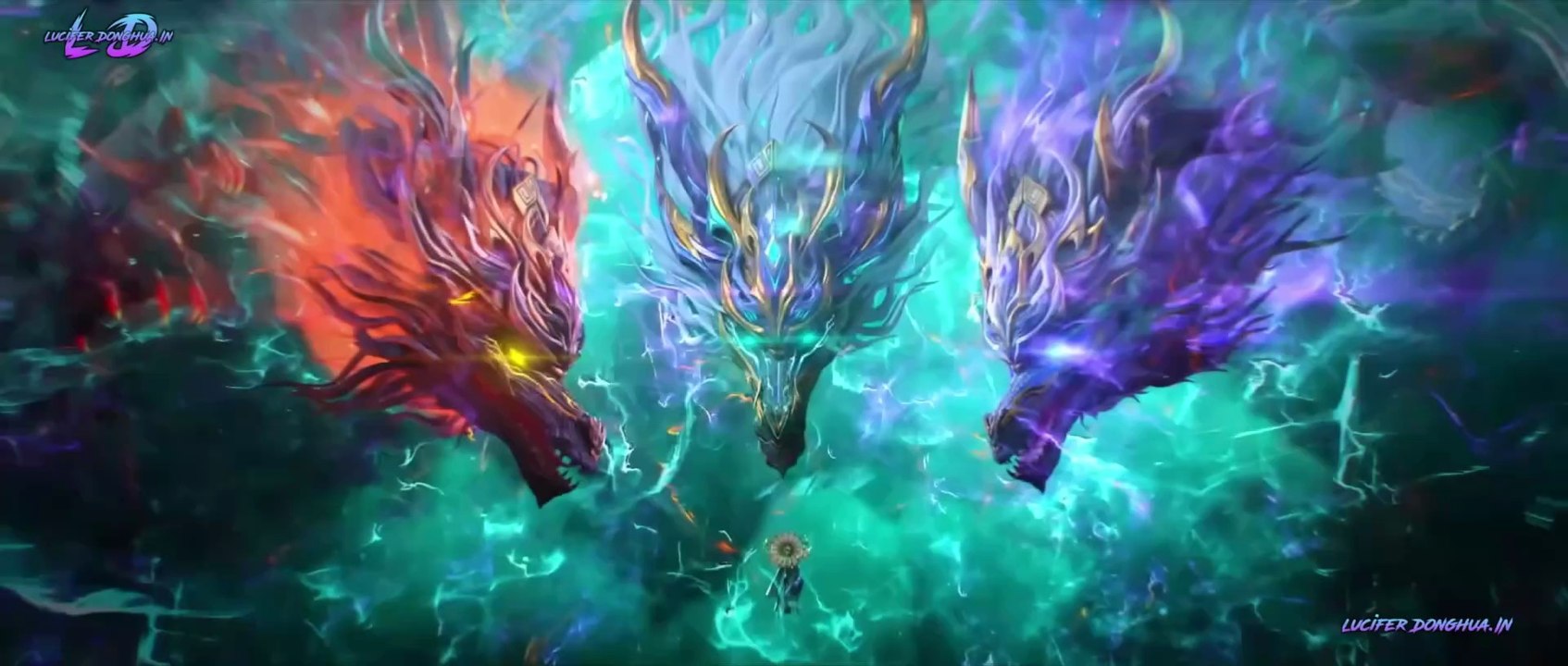 Three Dragon Kings vs Xiao Yan | Battle Through...