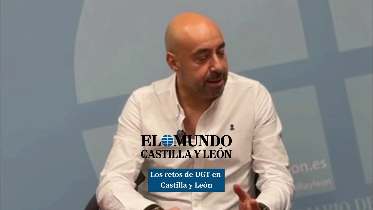 Óscar Lobo habla sobre los retos de UGT en Castilla y León