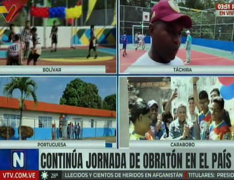 Táchira | Recuperan cancha deportiva de usos múltiples con el respaldo del Poder Popular