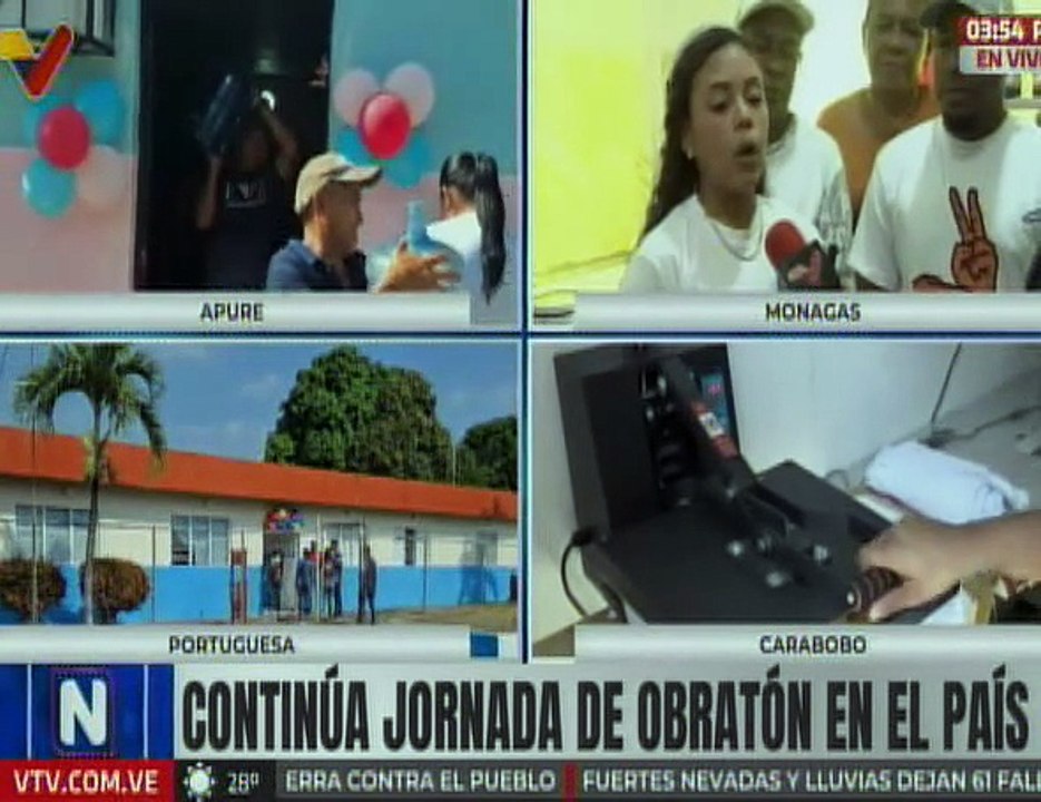 Monagas | Juventud puso en marcha el proyecto "El Rincón del Sublimado" para el emprendimiento