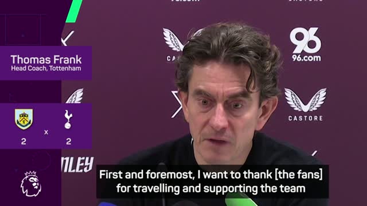 Under-pressure Frank insists Spurs are improving