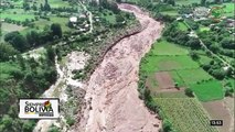 Desborde del río Viloma afectó 18 hectáreas de cultivos en dos comunidades de Sipe Sipe, Cochabamba