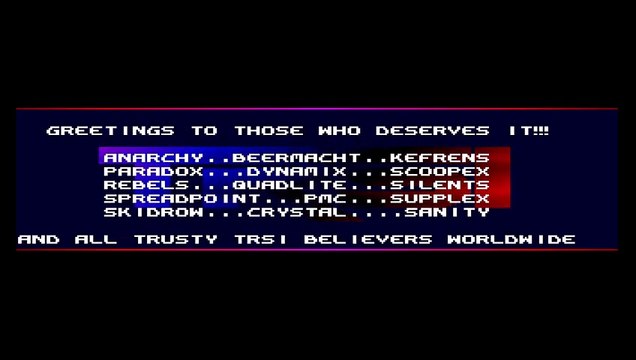 Amiga Cracktro Arnie 2 by TRSi