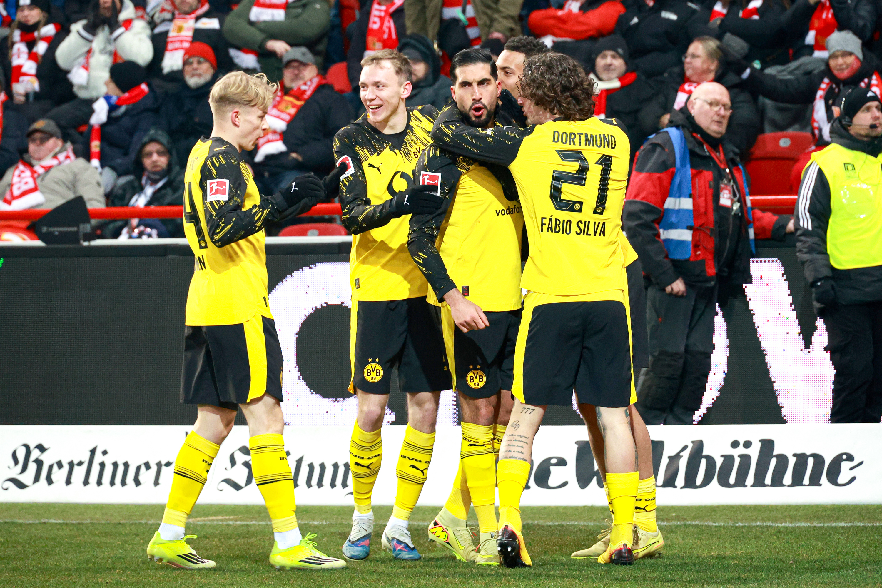 Bundesliga : Dortmund écrase l'Union Berlin et revient sur le Bayern Munich