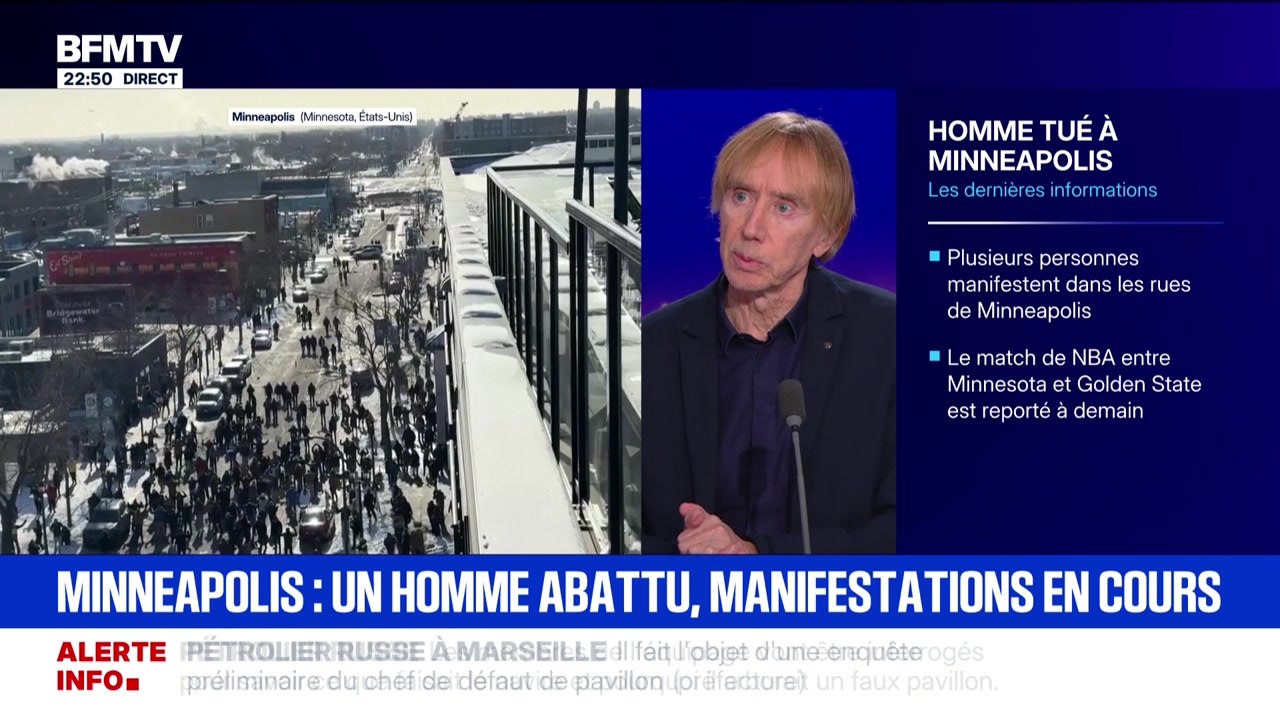 Minneapolis : un homme abattu, manifestations en cours - 24/01