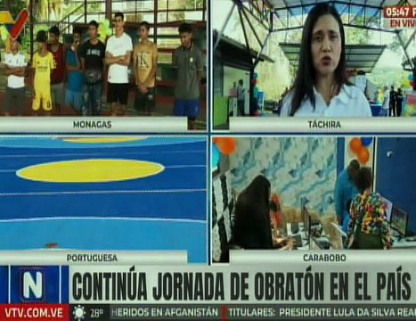 Táchira | Poder Comunal ejecuta obras de rehabilitación de espacios deportivos y recreativos