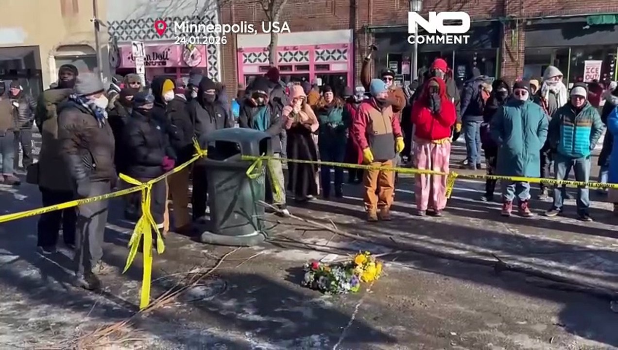 Centinaia alla veglia per Alex Pretti, ucciso da agente della polizia di frontiera a Minneapolis