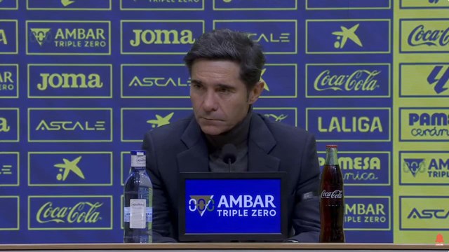 Marcelino, rueda de prensa tras el Villarreal 0 - Real Madrid 2