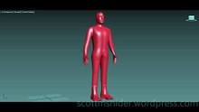 Flame: 3DS MAX Practice Polygon Modeling Model Video #145 (01-24-2026)