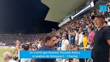 Facundo Aché | Lobo ilusionado: el triunfo de Gimnasia ante Racing