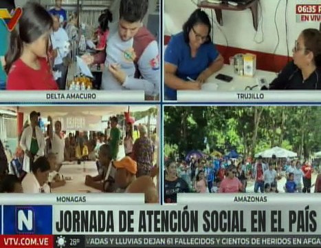 Trujillo | Plan Amor en Acción atiende de manera integral a las familias del municipio Valera