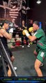 EL MONSTRUO DAVID BENAVIDEZ ESPANTA A RYAN GARCIA EN SPARRING