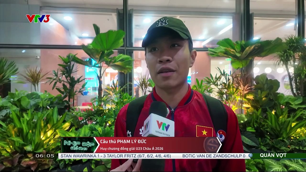 Nhịp Đập Thể Thao - VTV3 - 25/1/2026