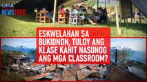 Eskwelahan sa Bukidnon, tuloy ang klase kahit nasunog ang mga classroom | GMA Integrated Newsfeed