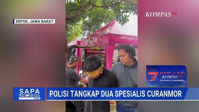 7 Kali Beraksi, Spesialis Curanmor di Depok Ditangkap Warga dan Polisi | SAPA PAGI