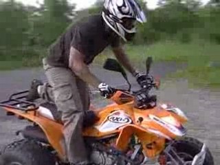 1er essai de ronds de Stef avec un AXR300