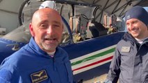 Bettini pilota delle Frecce Tricolori per un giorno: 