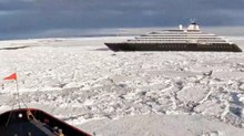 Intrappolata nei ghiacci dell’Antartide: il salvataggio spettacolare della nave da crociera di lusso