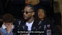 Chicago Bulls retire Derrick Rose's No. 1 jersey