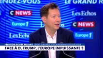 François-Xavier Bellamy : «L'Europe a fait reposer sa sécurité sur la protection des Etats-Unis»