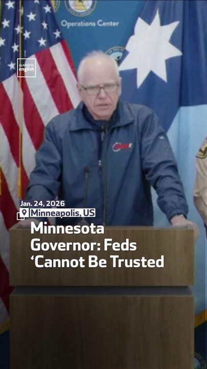 Minnesota Governor: Feds ‘Cannot Be Trusted’