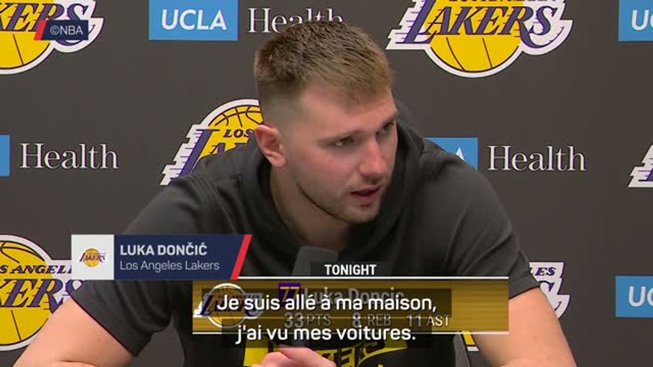 Lakers - Dončić : “Dallas sera toujours un endr...