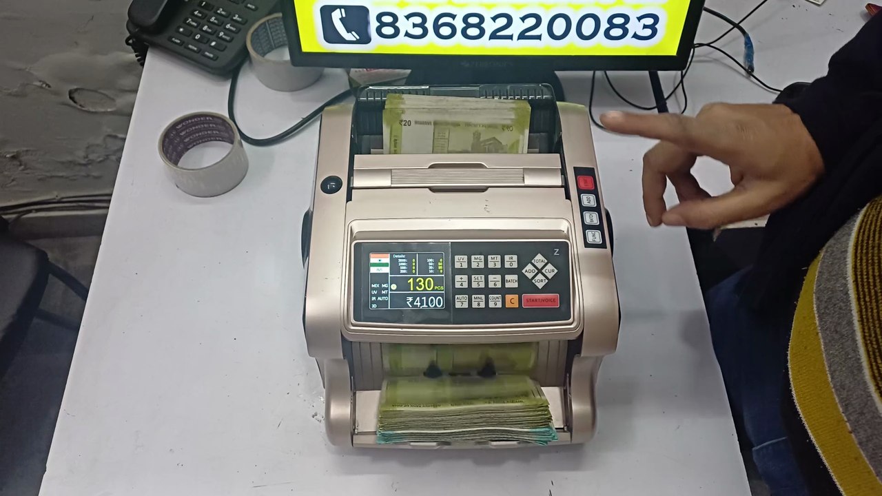 Need Note Counting Machine on Rent in Noida? We Got You Covered! 📞 8368220083