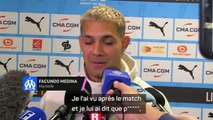 Marseille - Medina face à ses anciens coéquipiers : “Je croyais que c’était l’entraînement !”