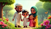 Six Kalimas of Islam 🌙 | Learn with Rayyan & His Family | Islamic Kids | happymuslimkidsmini