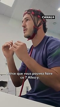 Nicolas Depoortère passe le pire test du protocole commotion 😂L’épisode est à retrouver en intégralité sur l’application CANAL+ 🔥
