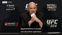 UFC - White : “Ne me faites pas parler de l'œil de Tom Aspinall !”