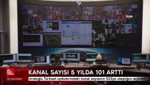 Uraloğlu Türksat uydularındaki kanal sayısının 532ye ulaştığını açıkladı