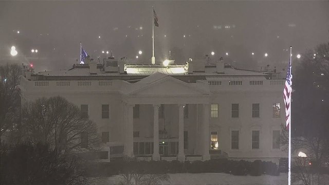 White House Buried in Snow as Historic Winter Storm Sweeps Across U.S.