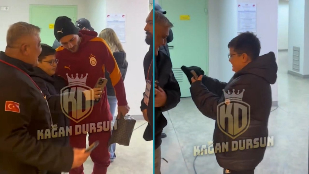 Barış Alper’den minik taraftara unutulmaz hediye