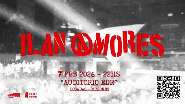 Ilán Amores en Posadas este 7 de febrero en el Auditorio EDR
