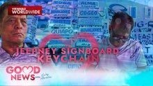 Mula Jeepney Signboard, Naging Patok na Bag Keychain | Good News