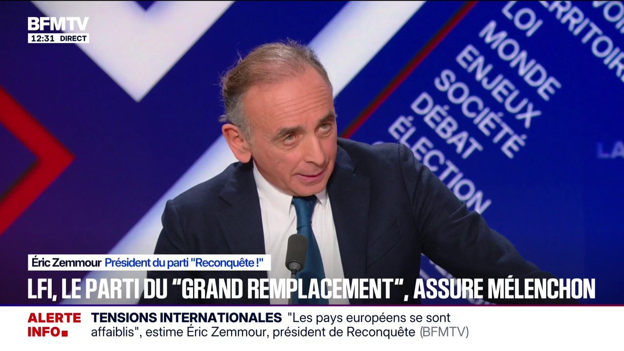 Marion Maréchal "est une opportuniste", estime Éric Zemmour