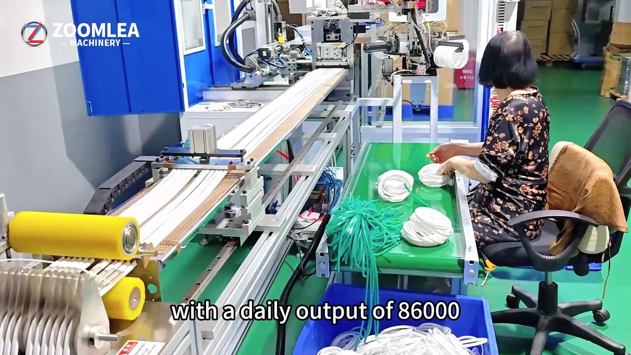 This Silicone rubber O-ring bonding machine allows one person to produce the output of one line