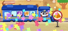 Baby Bus Train _ Captain Kiki _ Train Game #viral #train